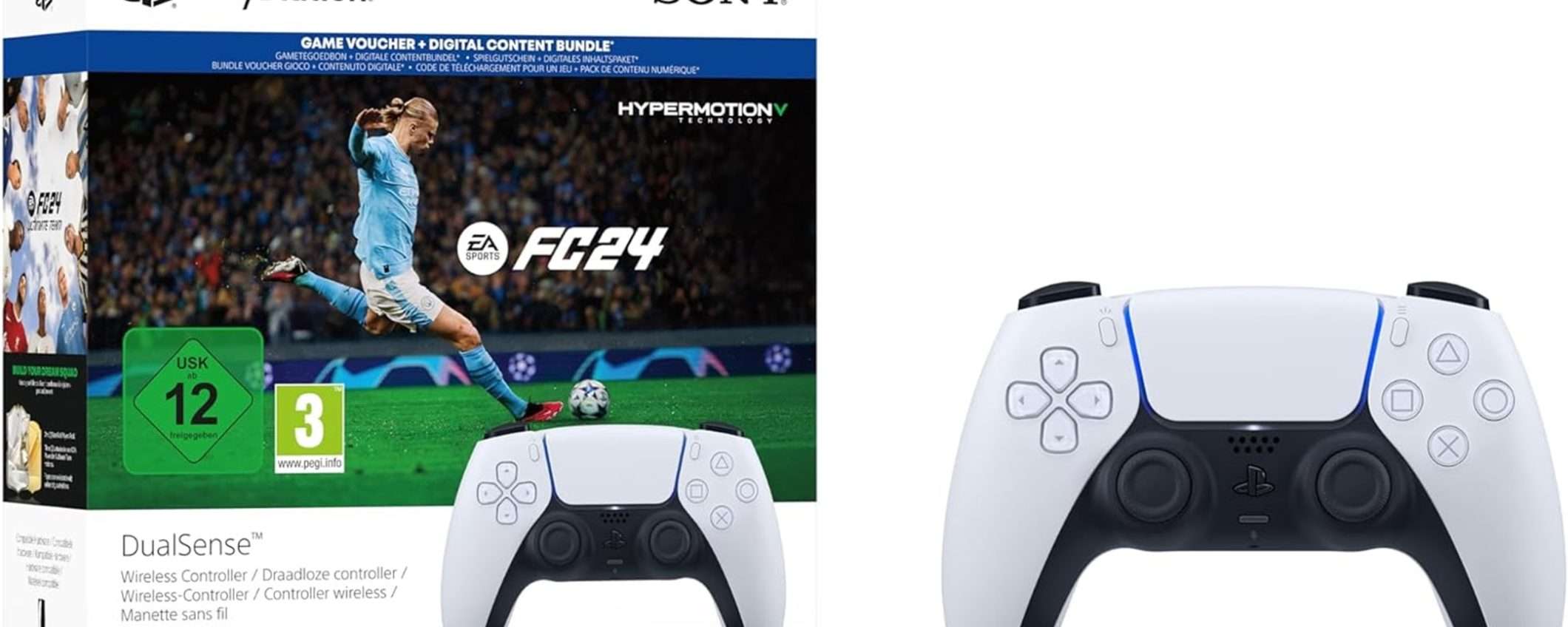 DualSense PS5 + EA FC 24: il prezzo su Amazon è di quelli da cogliere al volo! DualSense PS5 + EA FC 24: il prezzo su Amazon è di quelli da cogliere al volo!