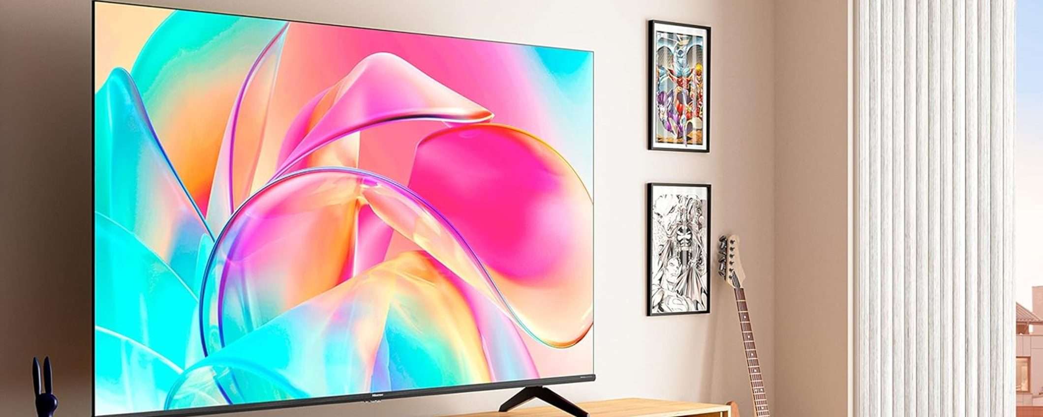 Smart TV QLED 4K Hisense da 50