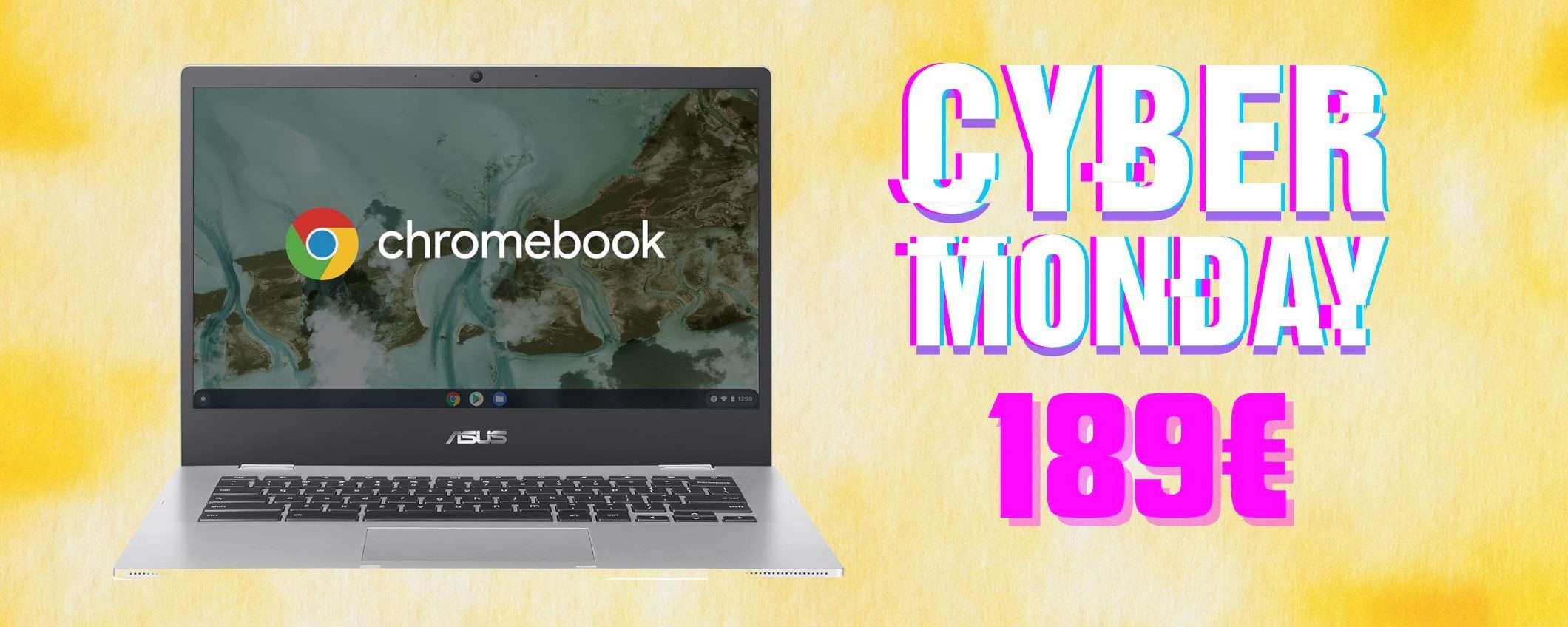 ASUS Chromebook a 189€: è il CYBER MONDAY di Amazon ASUS Chromebook a 189€: è il CYBER MONDAY di Amazon