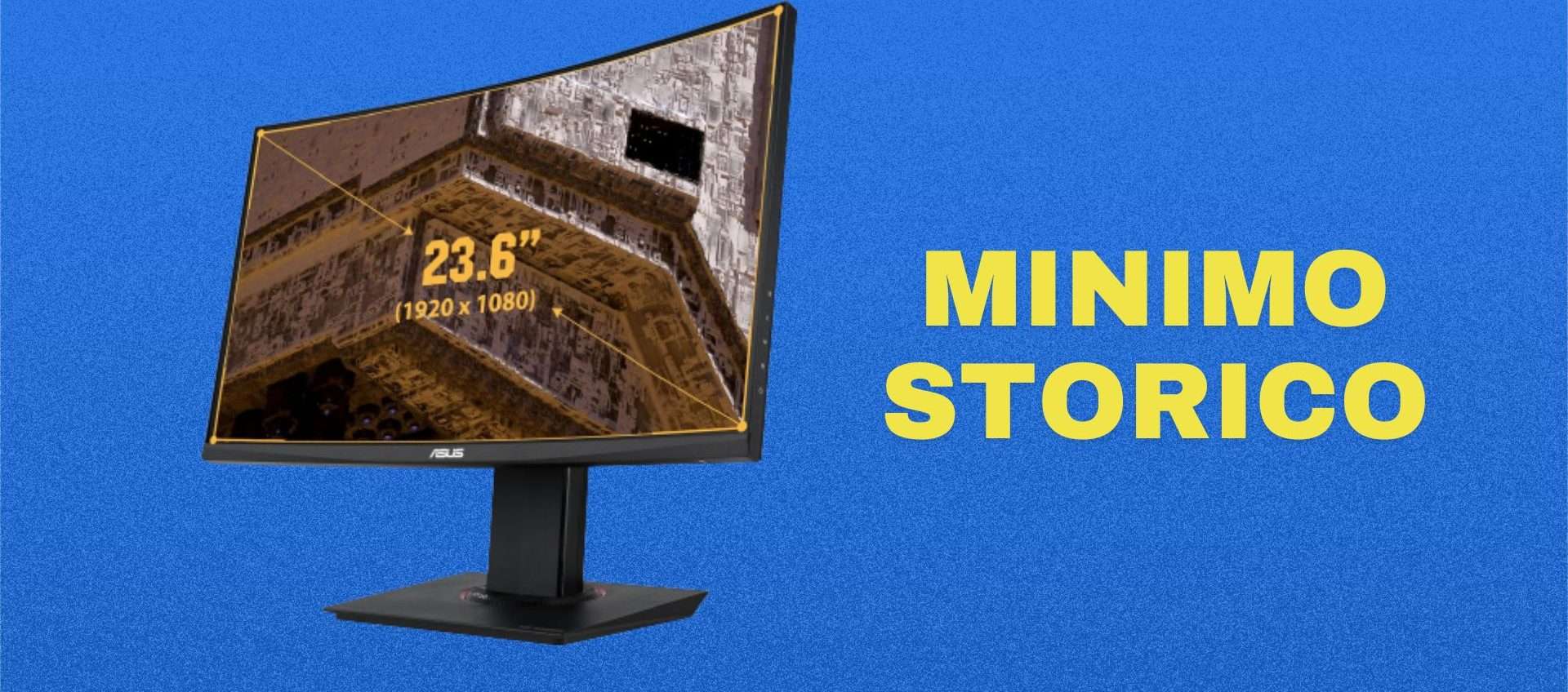 Monitor ASUS TUF Gaming (1080p/165Hz) al MINIMO STORICO su Amazon Monitor ASUS TUF Gaming (1080p/165Hz) al MINIMO STORICO su Amazon