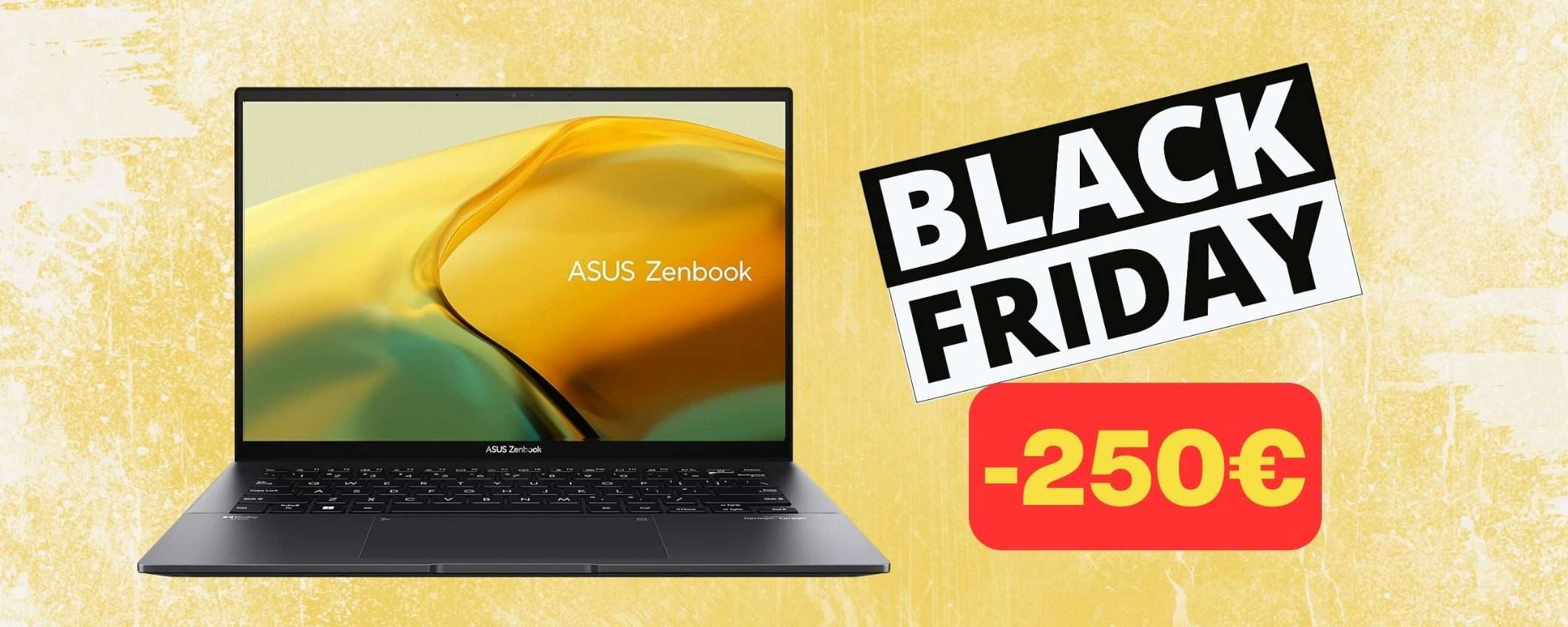 ASUS Zenbook 14 in offerta al MINIMO STORICO per il Black Friday (-250€) ASUS Zenbook 14 in offerta al MINIMO STORICO per il Black Friday (-250€)