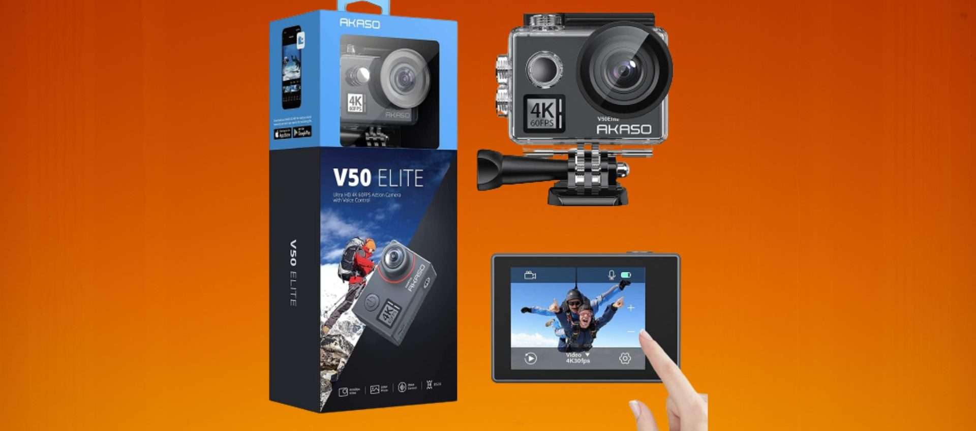 Action cam in super offerta su Amazon: 4K e impermeabile, tua a meno di 80€ Action cam in super offerta su Amazon: 4K e impermeabile, tua a meno di 80€