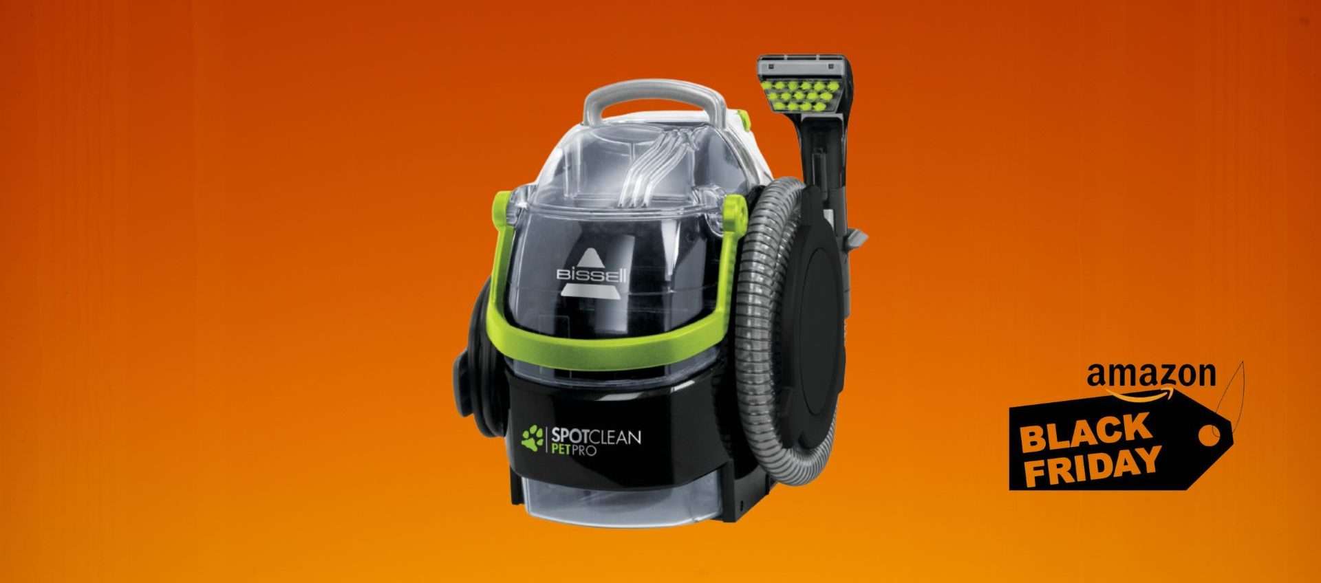 Bissell SpotClean Pet Pro in offerta su Amazon: addio sporco, quest'aspirapolvere pulisce TUTTO Bissell SpotClean Pet Pro in offerta su Amazon: addio sporco, quest'aspirapolvere pulisce TUTTO