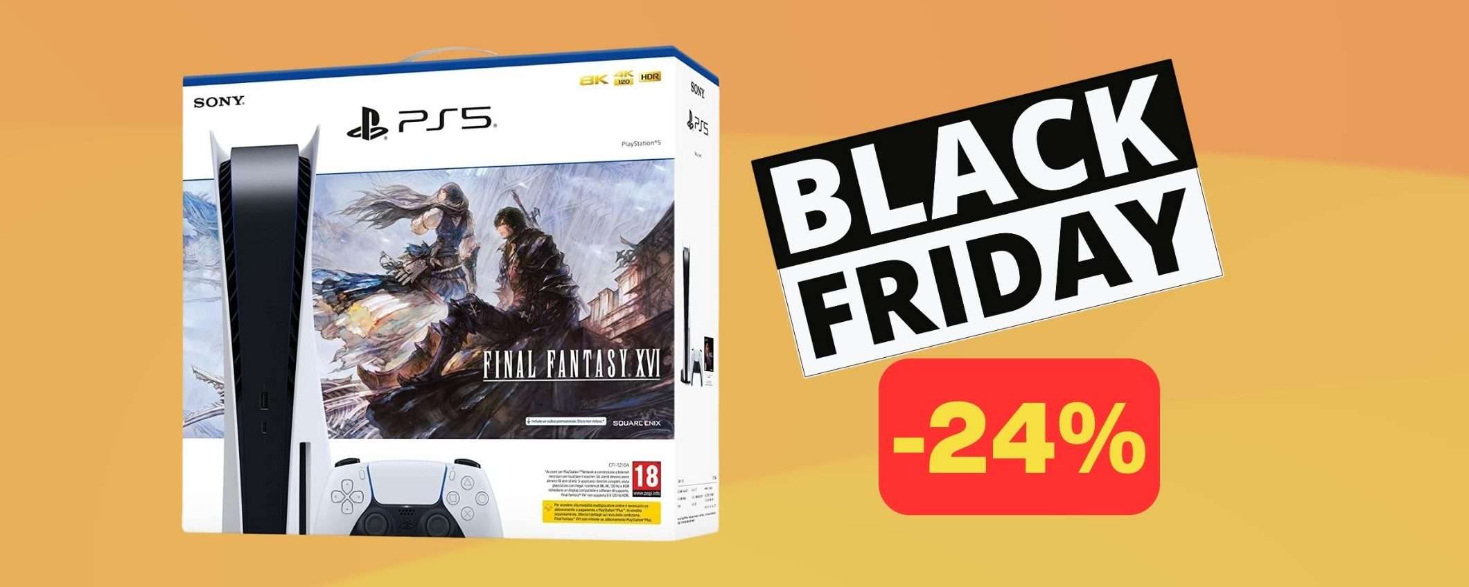 Questo bundle PS5 in offerta Black Friday su Amazon sta andando a RUBA Questo bundle PS5 in offerta Black Friday su Amazon sta andando a RUBA