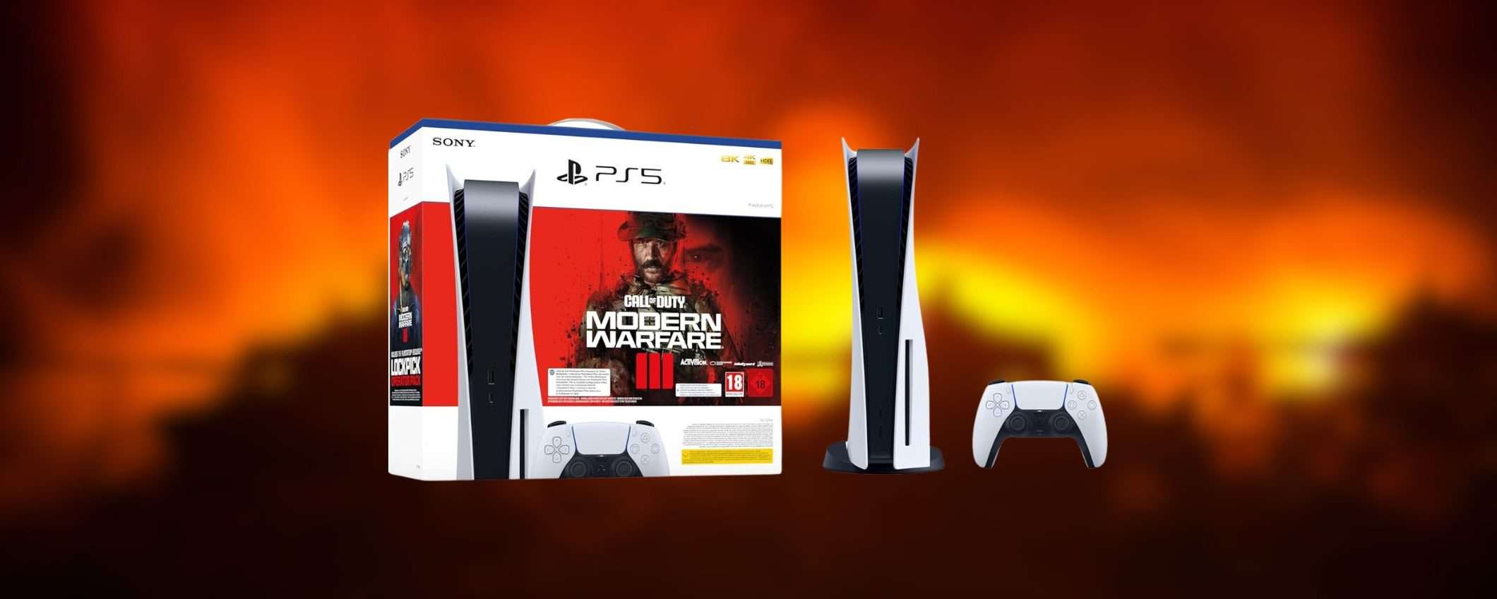 Bundle PS5 Modern Warfare 3 disponibile su Amazon: subito in OFFERTA (-19%) Bundle PS5 Modern Warfare 3 disponibile su Amazon: subito in OFFERTA (-19%)
