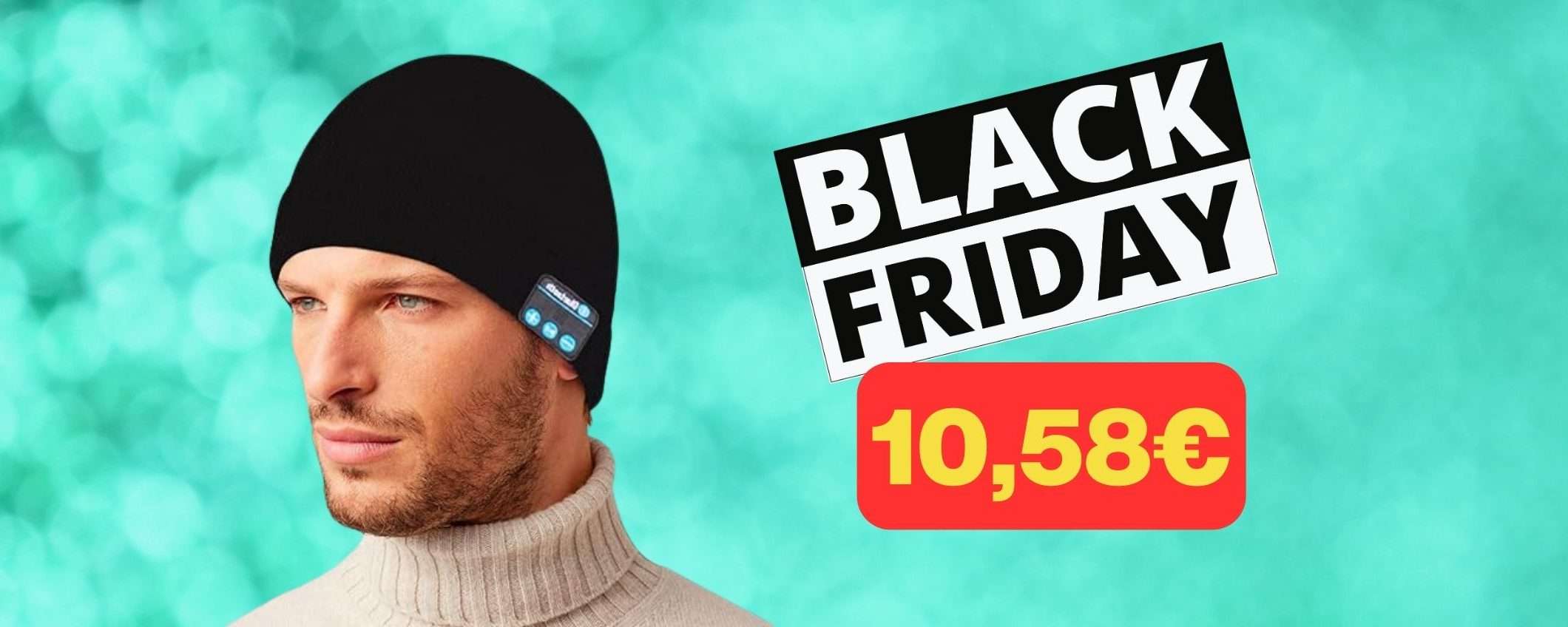 Cappellino bluetooth con cuffie integrate: CHICCA da Black Friday Cappellino bluetooth con cuffie integrate: CHICCA da Black Friday
