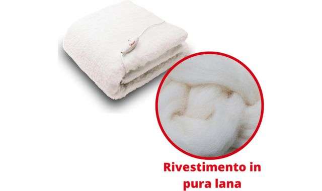 Coperta riscaldante scaldaletto Ardes