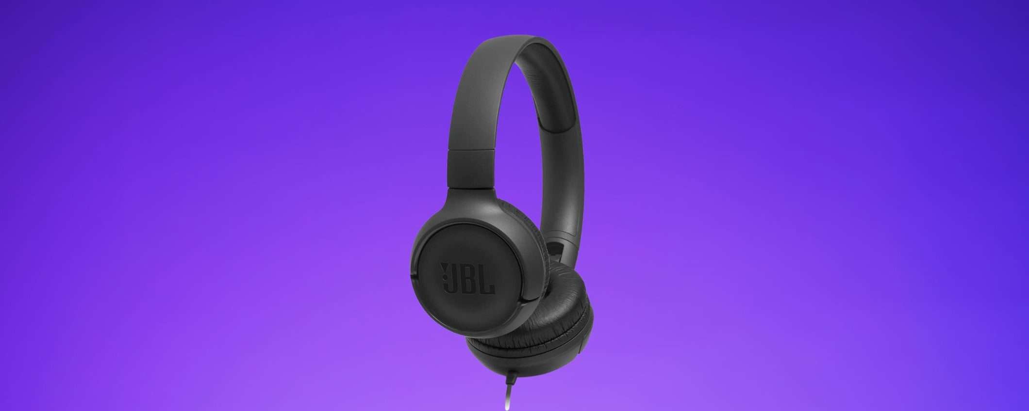 Cuffie JBL Tune 500 a soli 21,89€: OCCASIONE AMAZON Cuffie JBL Tune 500 a soli 21,89€: OCCASIONE AMAZON