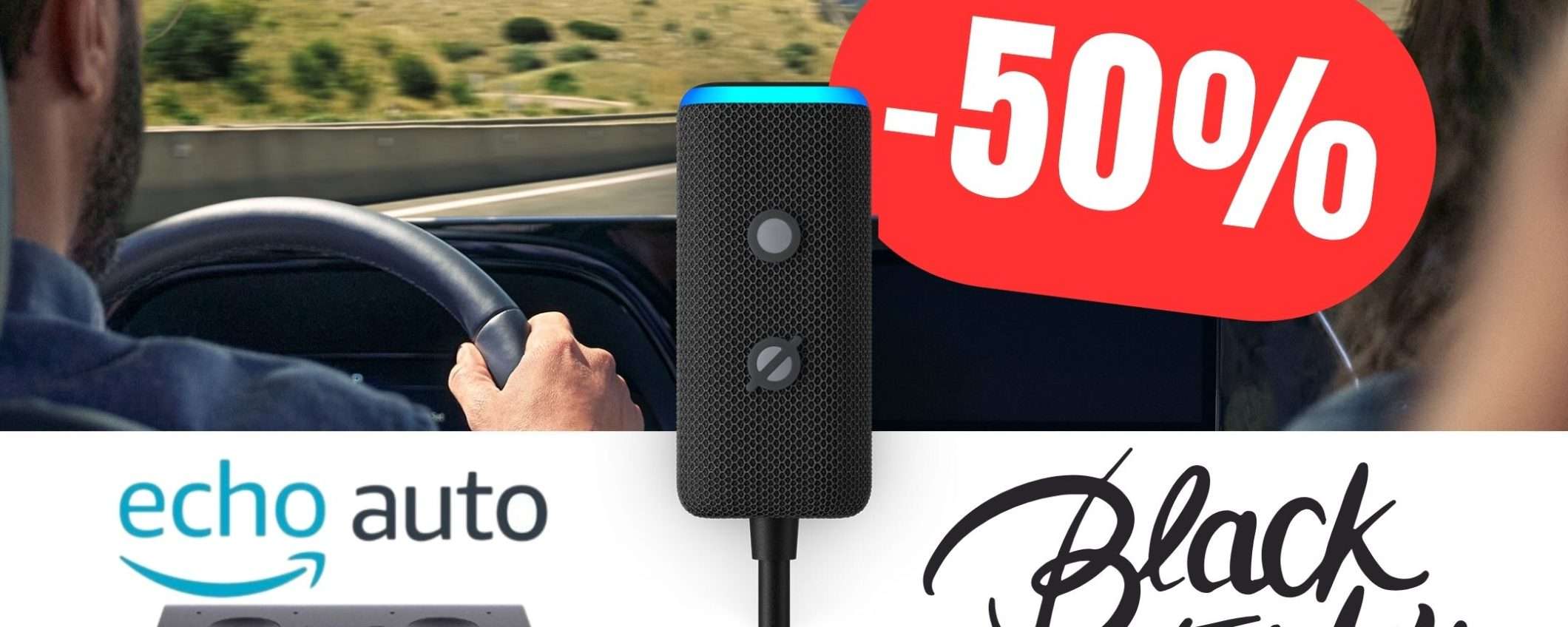 Alexa nella tua Auto? Ora è possibile (e costa pochissimo)!