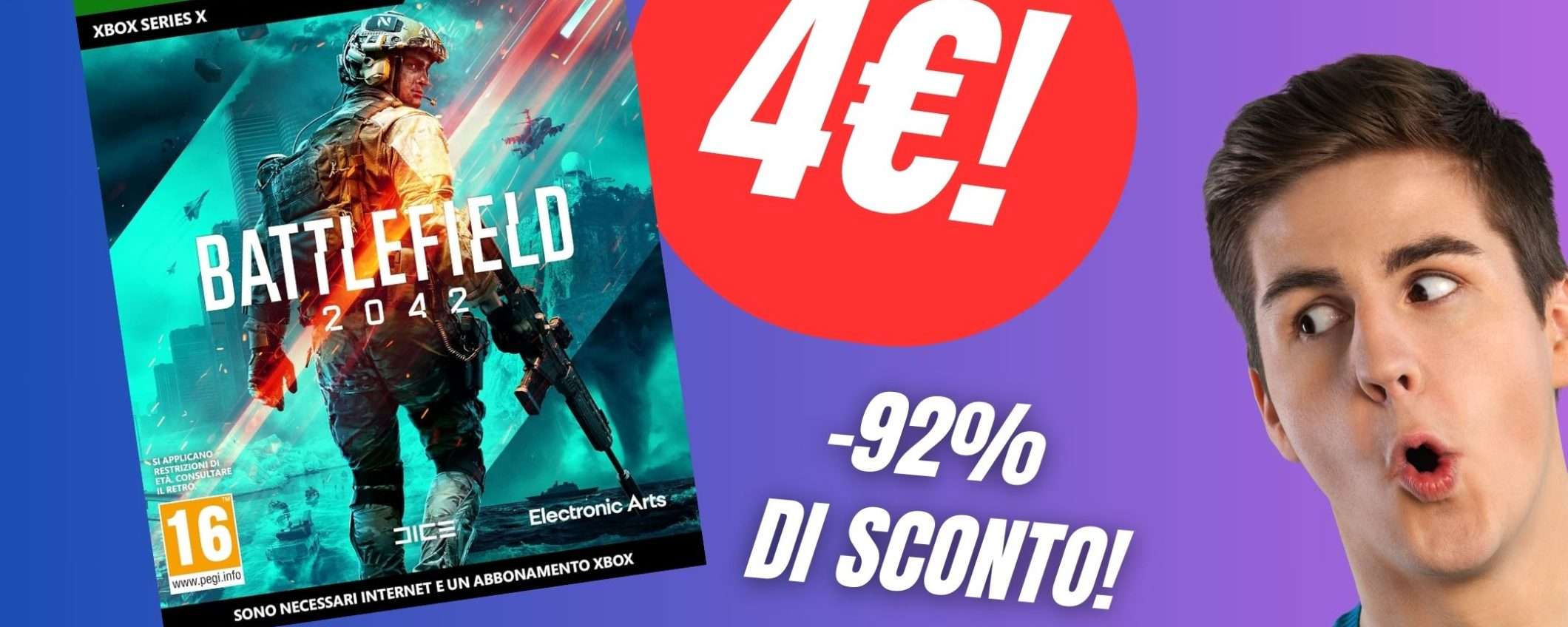 Battlefield 2042 è rinato grazie agli aggiornamenti (e costa solo 4€ con lo SCONTO Amazon!) Battlefield 2042 è rinato grazie agli aggiornamenti (e costa solo 4€ con lo SCONTO Amazon!)