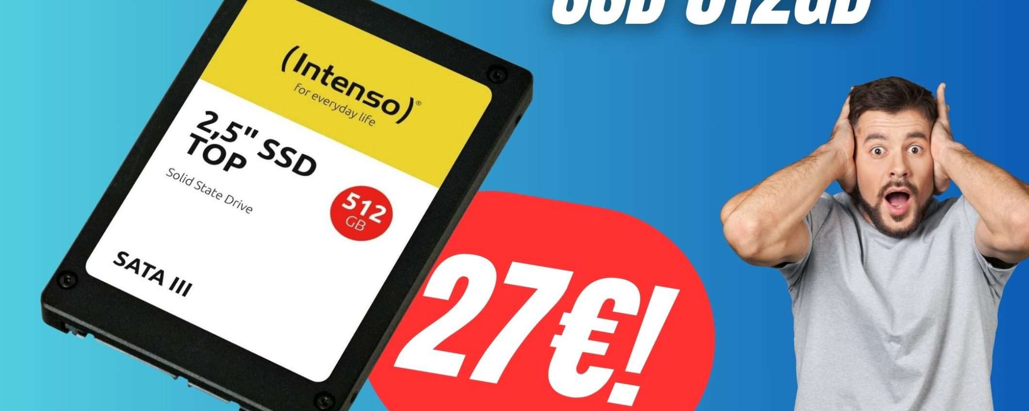 SSD da 512GB a soli 27€?! Sì, grazie al COUPON eBay! SSD da 512GB a soli 27€?! Sì, grazie al COUPON eBay!