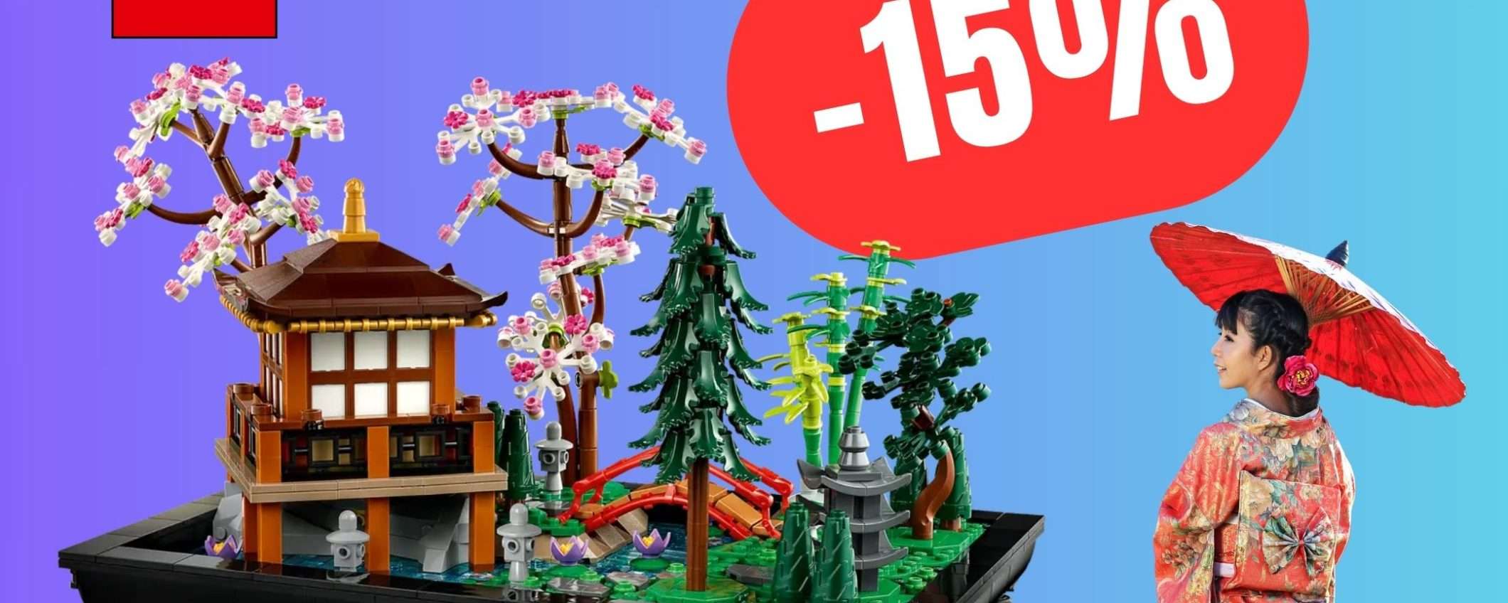 Questo Giardino Giapponese LEGO è scontato grazie al COUPON eBay! Questo Giardino Giapponese LEGO è scontato grazie al COUPON eBay!
