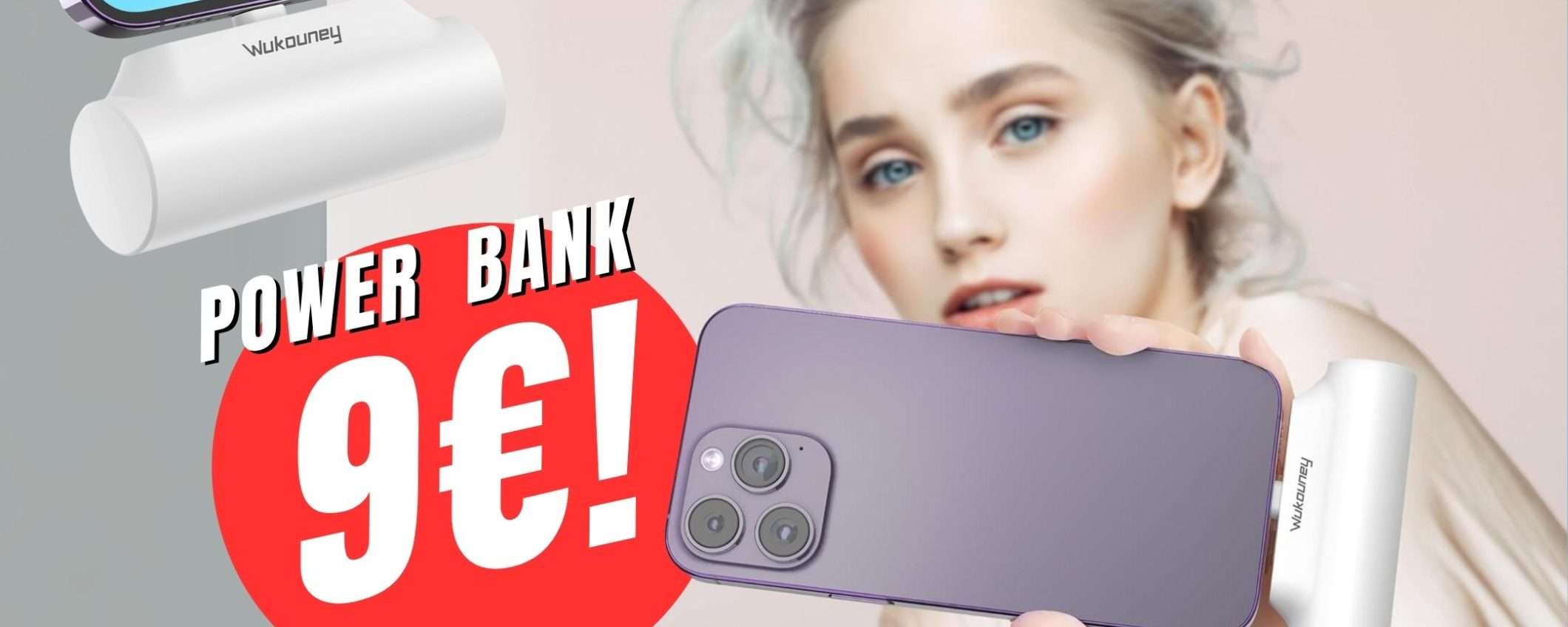 Questo mini Power Bank per iPhone costa solo 9€ grazie all'OFFERTA Amazon! Questo mini Power Bank per iPhone costa solo 9€ grazie all'OFFERTA Amazon!
