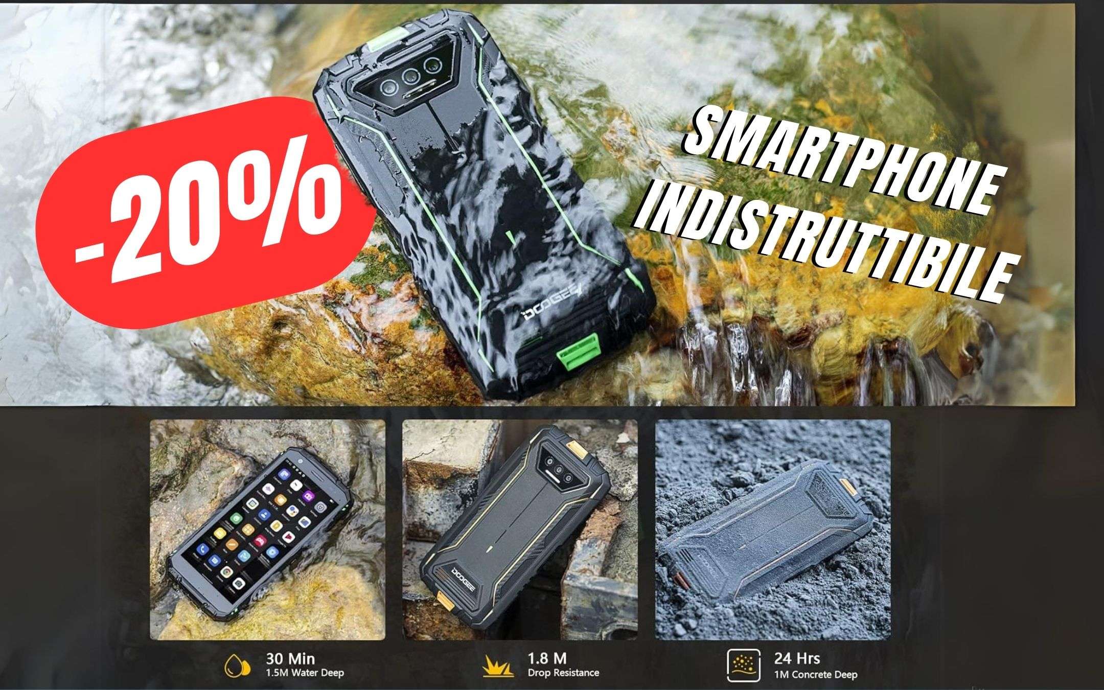Lo Smartphone Indistruttibile CROLLA del -20% grazie a questo SCONTO!