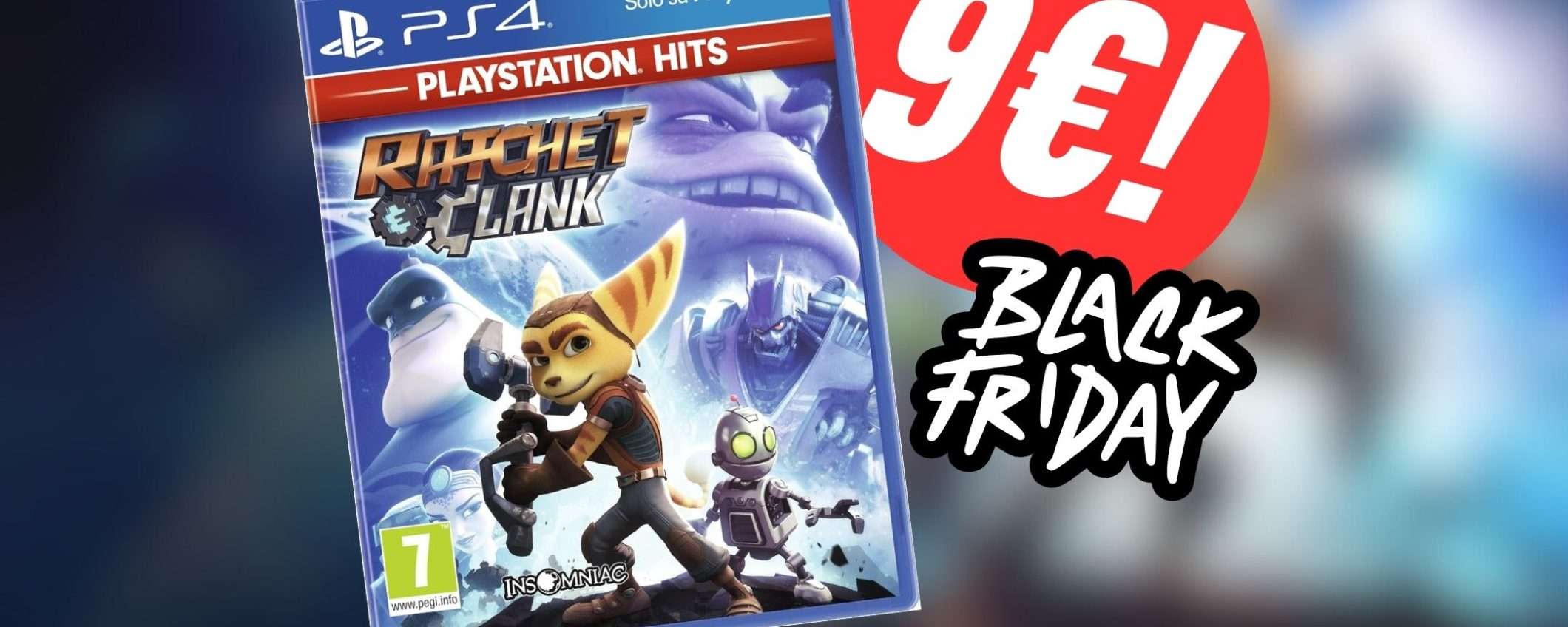 L'iconico Ratchet & Clank per PS4 CROLLA a soli 9€! L'iconico Ratchet & Clank per PS4 CROLLA a soli 9€!