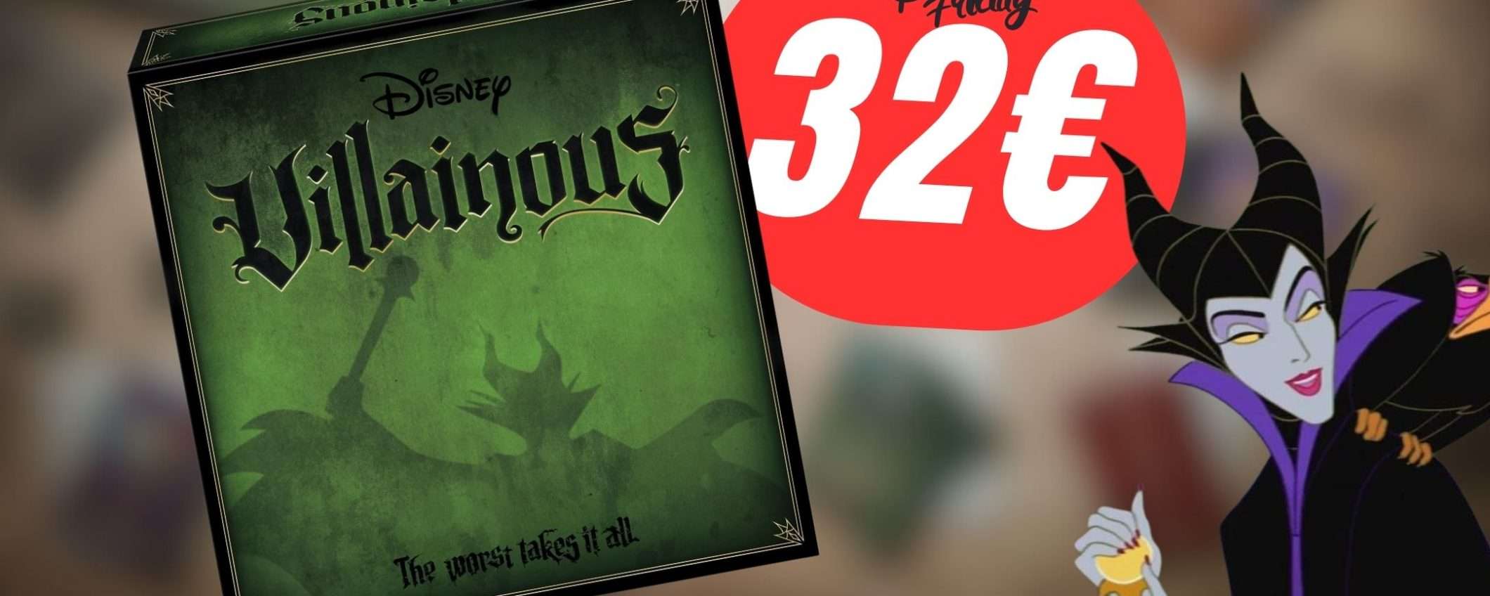 Il gioco da tavolo Disney Villainous è SCONTATO su Amazon per il Black Friday Il gioco da tavolo Disney Villainous è SCONTATO su Amazon per il Black Friday