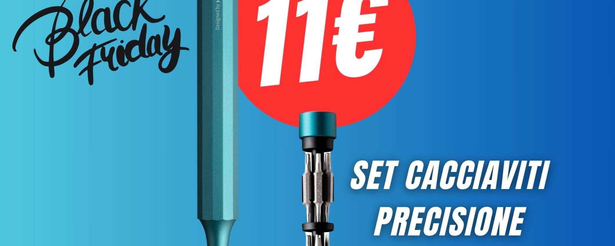 FAI PRESTO: il set di cacciaviti di Precisione più desiderato CROLLA a soli 11€! FAI PRESTO: il set di cacciaviti di Precisione più desiderato CROLLA a soli 11€!