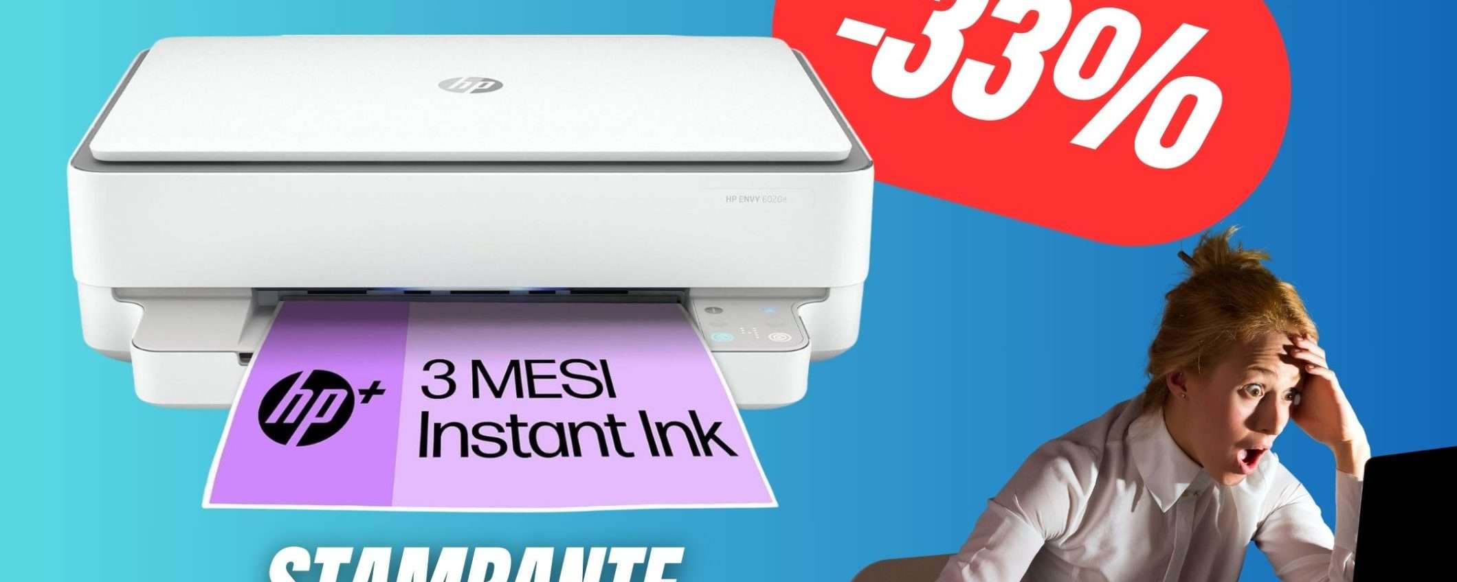 È il momento perfetto per acquistare una Stampante grazie allo SCONTO del -33%! È il momento perfetto per acquistare una Stampante grazie allo SCONTO del -33%!