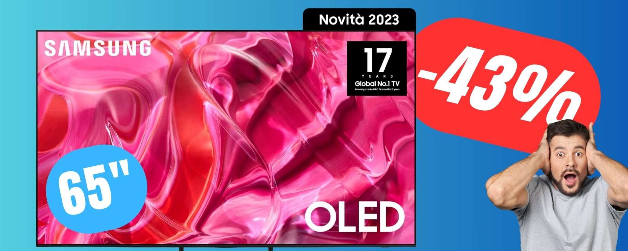 AMAZON IMPAZZISCE : Samsung TV OLED scontata di ben 1300€! AMAZON IMPAZZISCE : Samsung TV OLED scontata di ben 1300€!