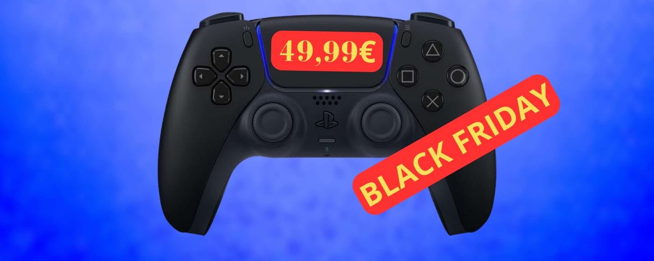 DualSense PS5 in offerta Black Friday a 49,99 euro su Amazon DualSense PS5 in offerta Black Friday a 49,99 euro su Amazon