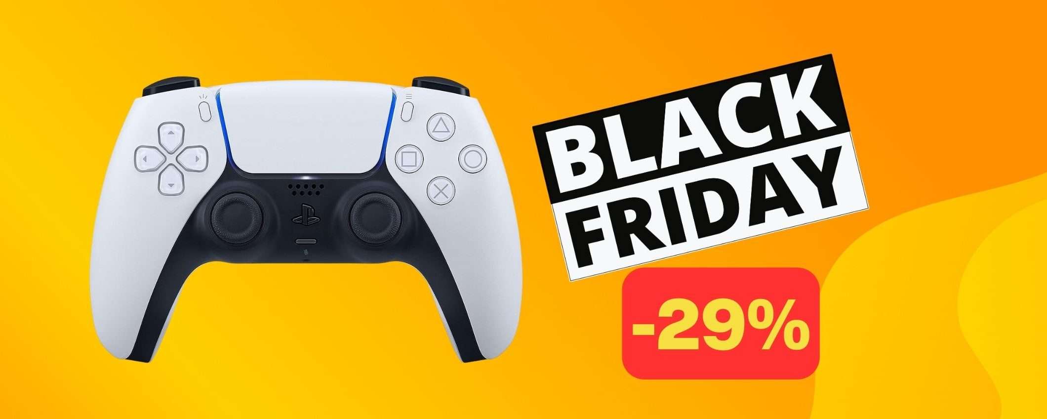 DualSense PS5 a 49 euro: super offerta per il Black Friday Amazon DualSense PS5 a 49 euro: super offerta per il Black Friday Amazon