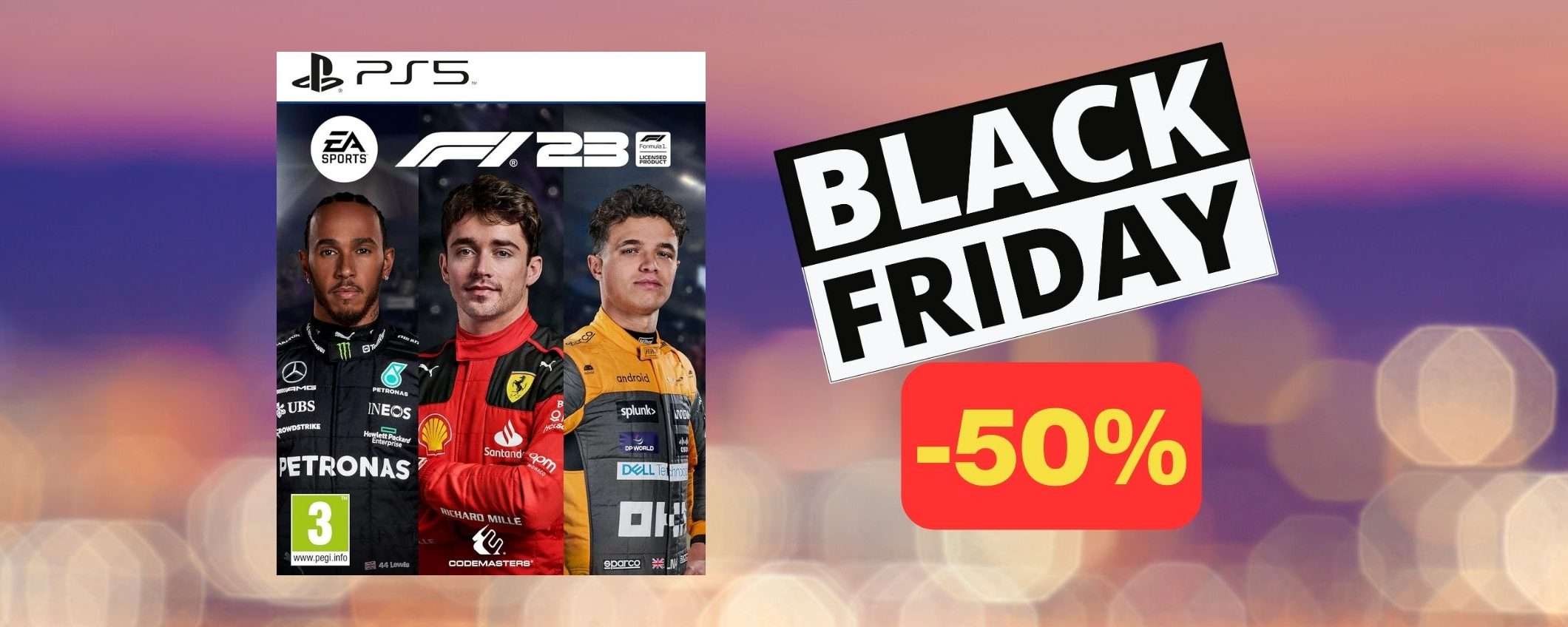 Corri a Las Vegas con F1 23 in offerta per il Black Friday (-50%) Corri a Las Vegas con F1 23 in offerta per il Black Friday (-50%)
