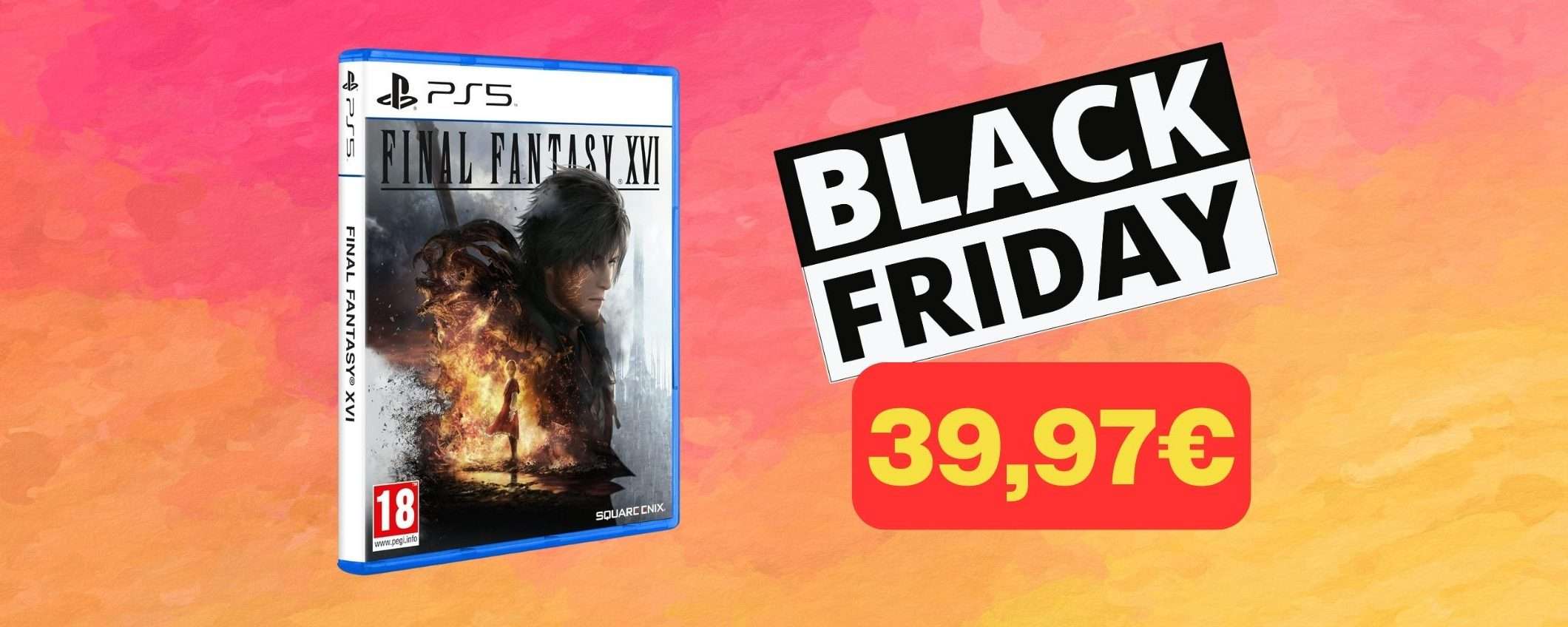 Final Fantasy 16: l'offerta Black Friday è da MINIMO STORICO Final Fantasy 16: l'offerta Black Friday è da MINIMO STORICO