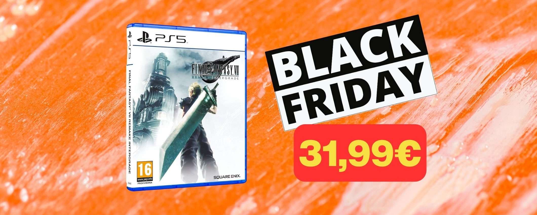 Final Fantasy VII Remake Intergrade al MINIMO STORICO per il Black Friday Final Fantasy VII Remake Intergrade al MINIMO STORICO per il Black Friday