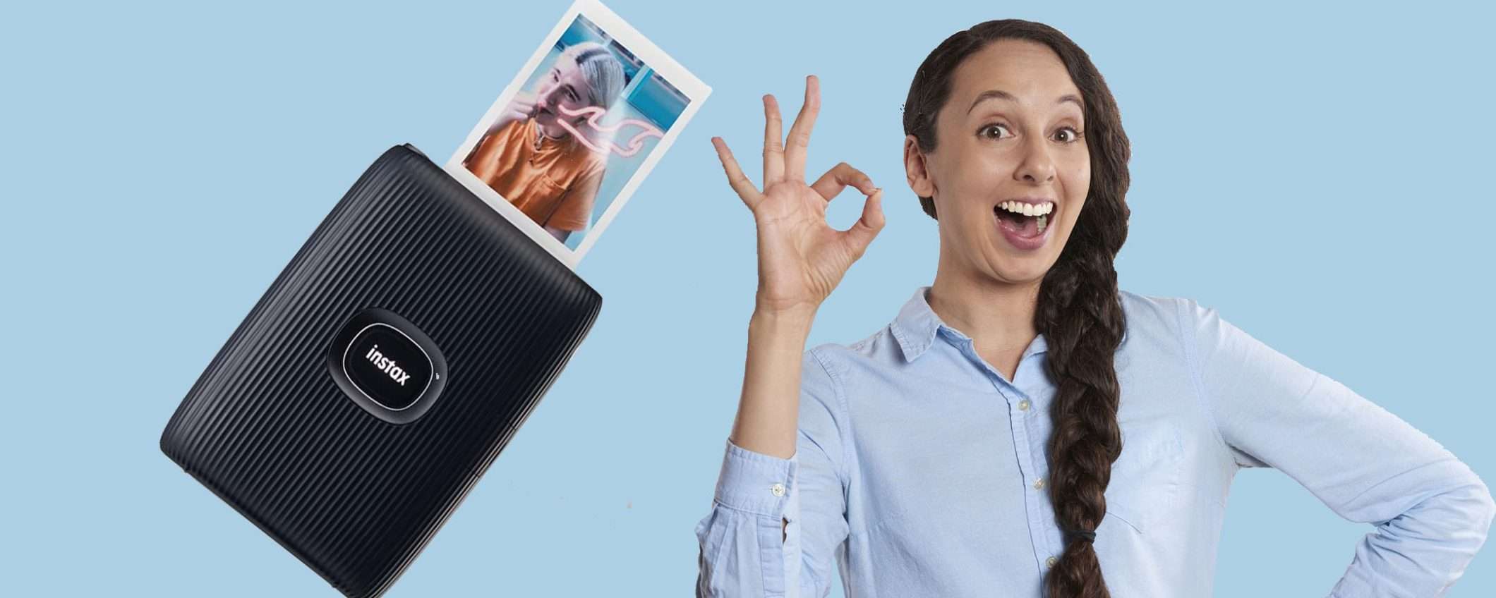 Fujifilm instax mini Link 2 in sconto WOW su Amazon, anche a rate Fujifilm instax mini Link 2 in sconto WOW su Amazon, anche a rate