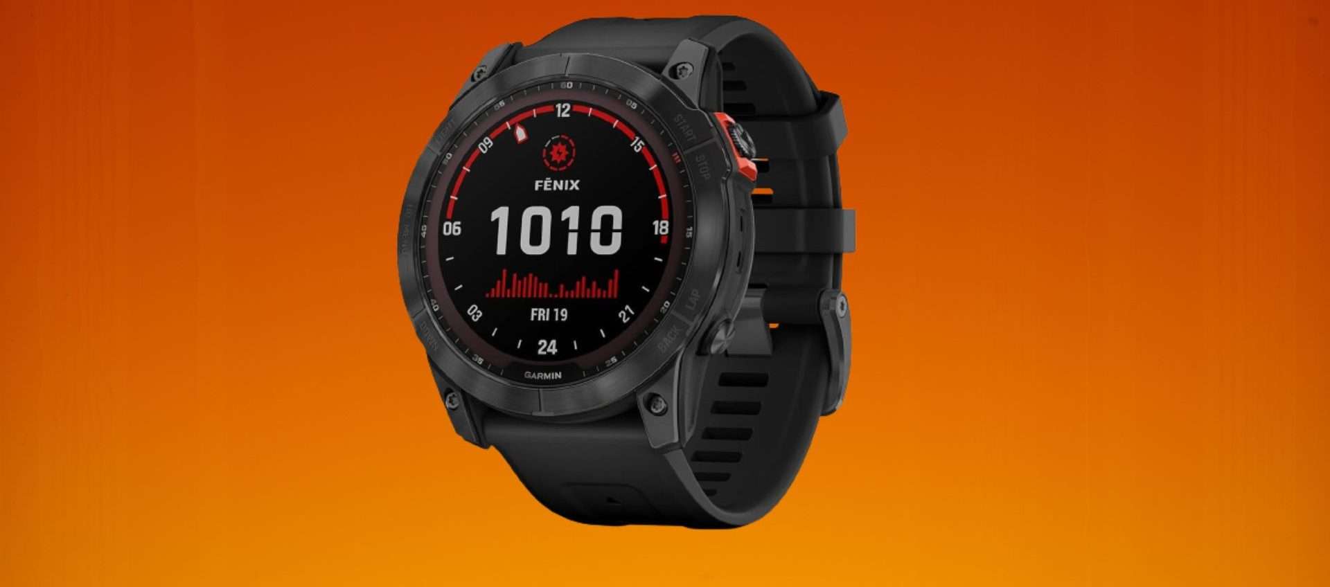 Garmin fēnix 7X Solar, offerta su Amazon: ricarica solare e autonomia esagerata Garmin fēnix 7X Solar, offerta su Amazon: ricarica solare e autonomia esagerata