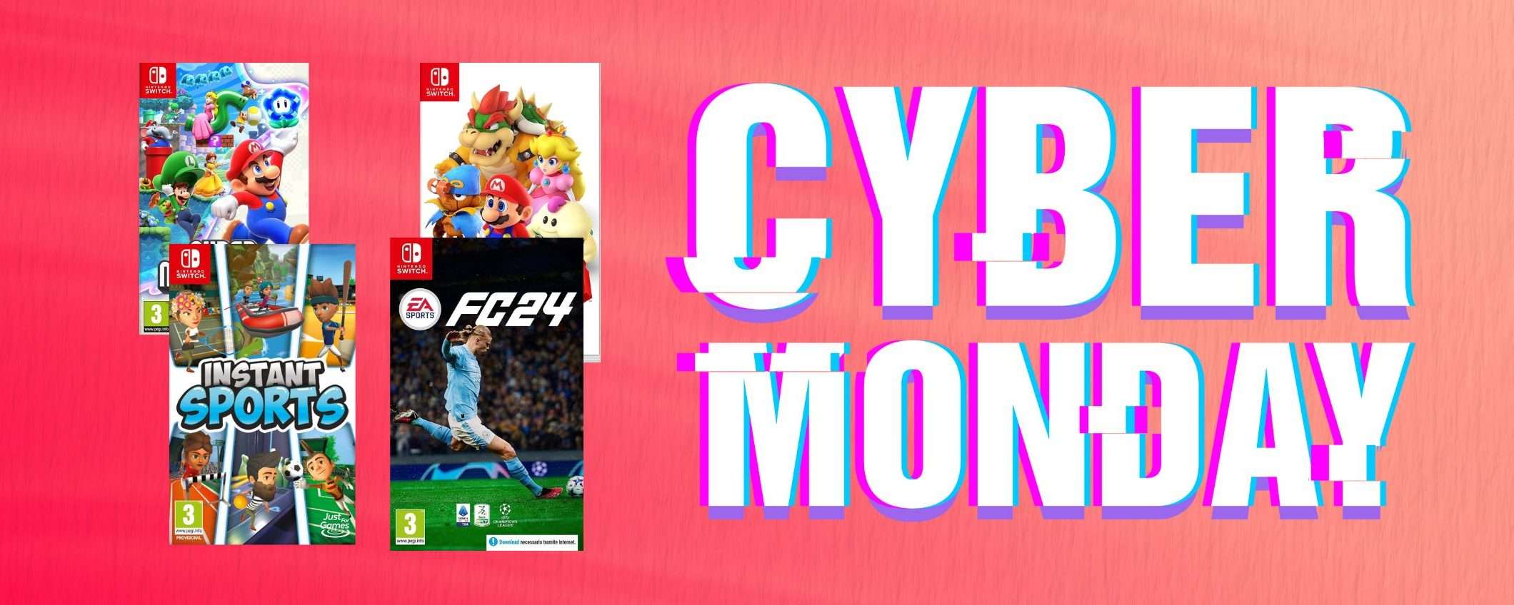 Cyber Monday Amazon: i giochi Nintendo Switch in offerta fino a STASERA Cyber Monday Amazon: i giochi Nintendo Switch in offerta fino a STASERA