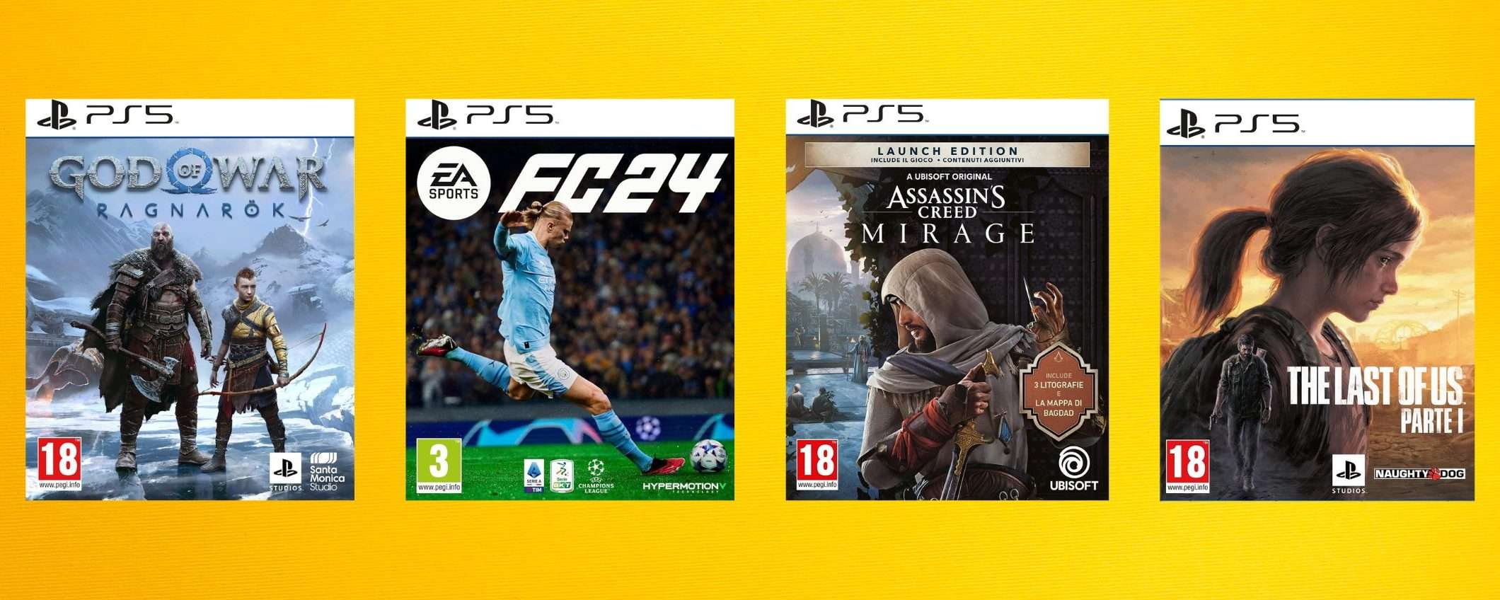 Black Friday 2023 Amazon: i migliori giochi PS5 in offerta Black Friday 2023 Amazon: i migliori giochi PS5 in offerta