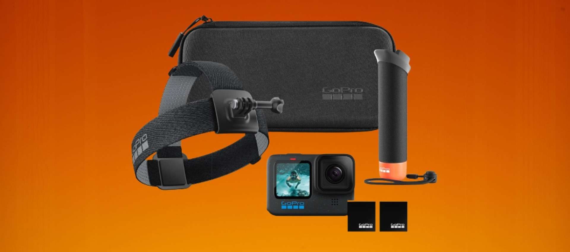 GoPro HERO12 Black con TANTISSIMI gadget in offerta su Amazon GoPro HERO12 Black con TANTISSIMI gadget in offerta su Amazon