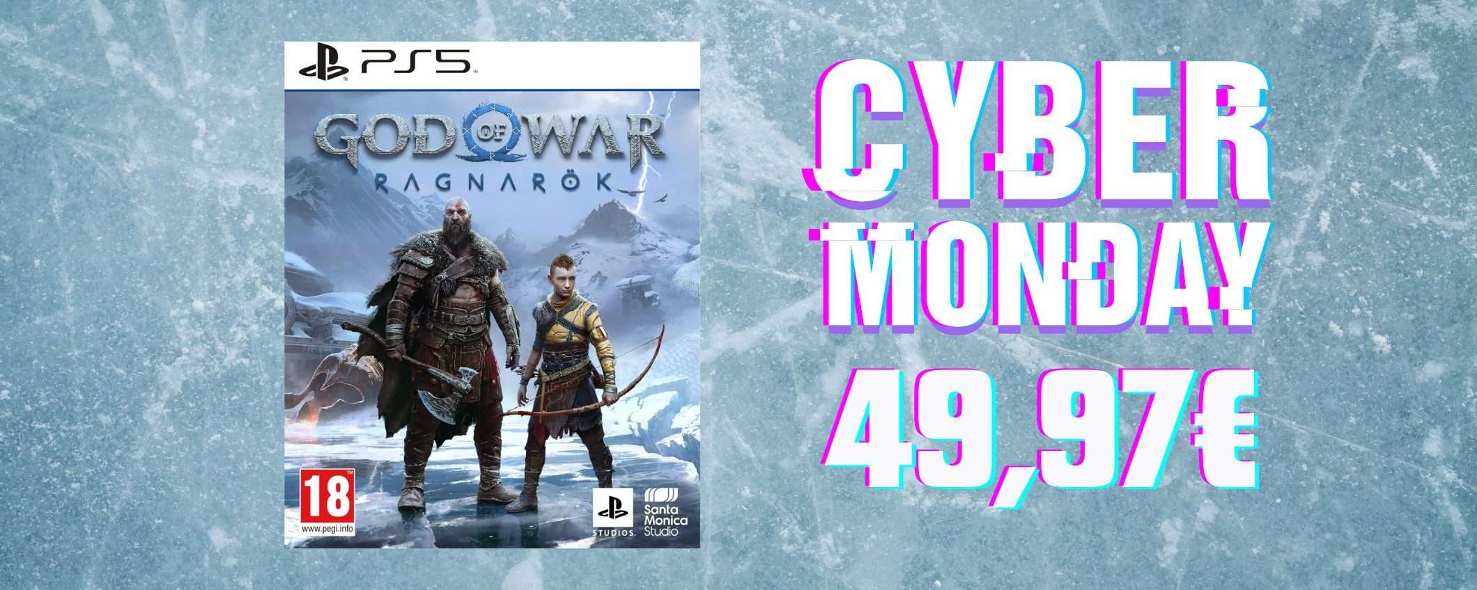 God of War Ragnarok PS5 quasi a metà prezzo per il Cyber Monday Amazon God of War Ragnarok PS5 quasi a metà prezzo per il Cyber Monday Amazon