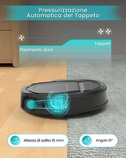 LEFANT Robot Aspirapolvere