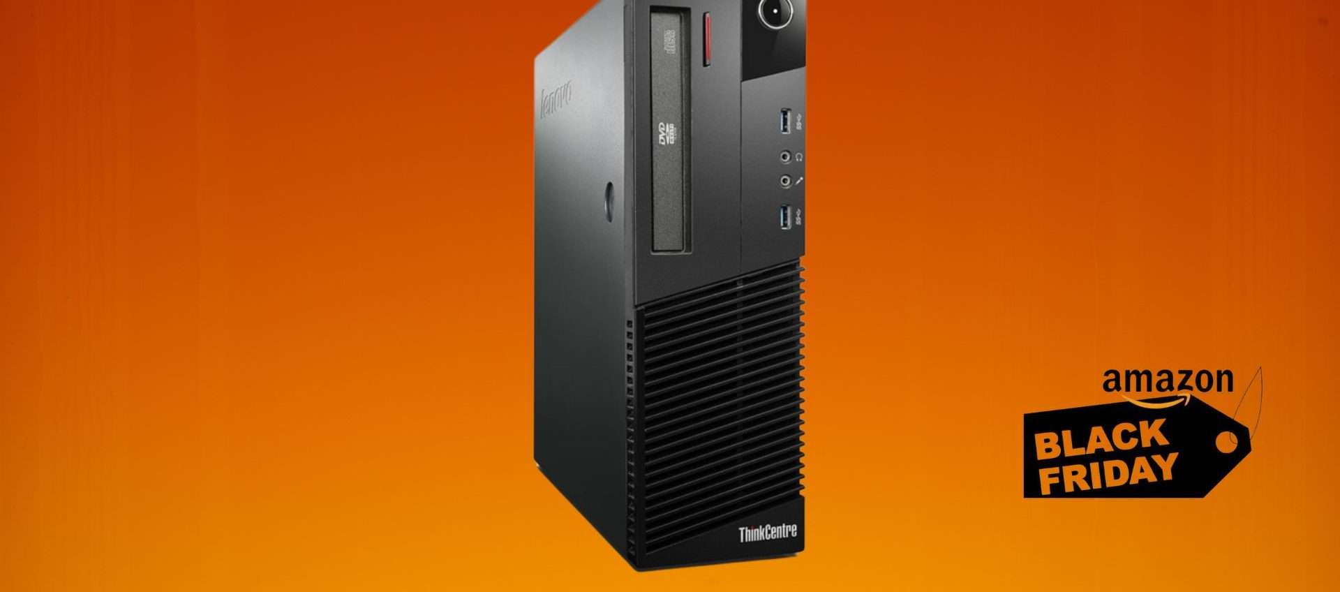 Desktop Lenovo ricondizionato a soli 110€ su Amazon: Intel i5, 16GB di RAM e Windows 11 Pro Desktop Lenovo ricondizionato a soli 110€ su Amazon: Intel i5, 16GB di RAM e Windows 11 Pro