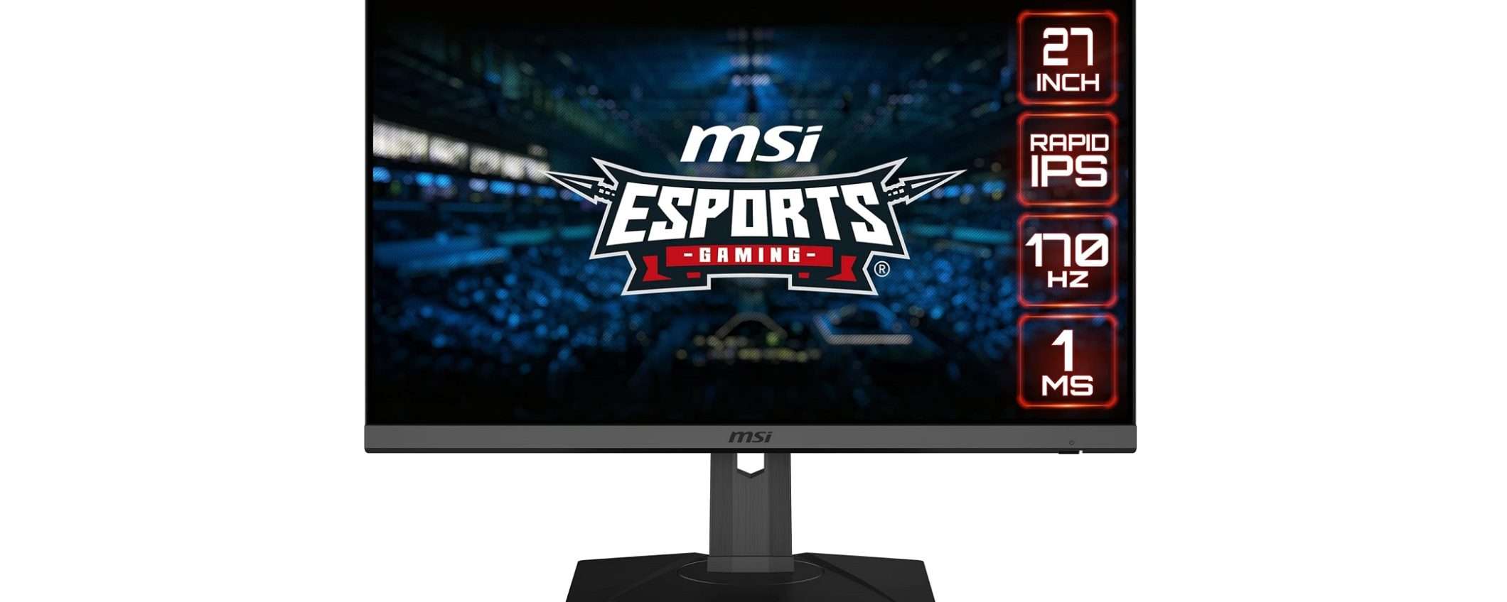 Monitor da gaming MSI in SUPER OFFERTA su Amazon (27'', QHD, 170 Hz) Monitor da gaming MSI in SUPER OFFERTA su Amazon (27'', QHD, 170 Hz)