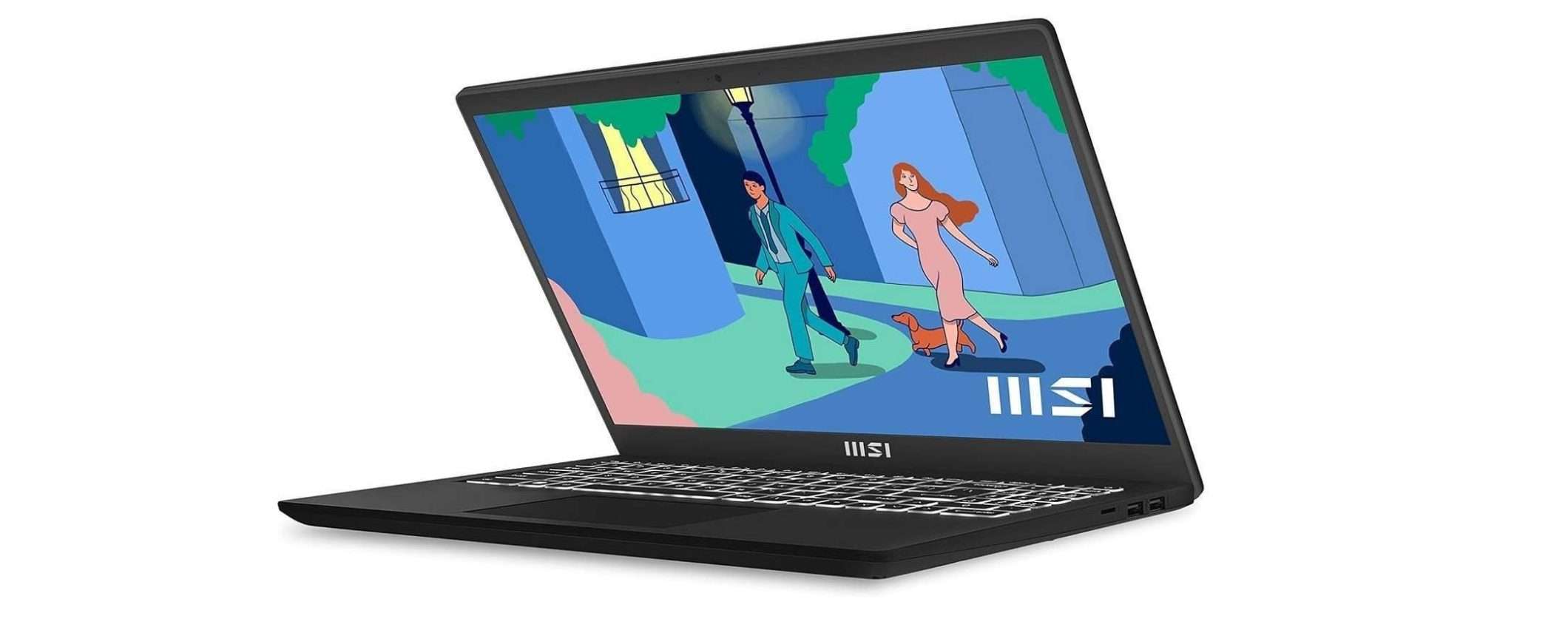 Notebook MSI con Core i5 in offerta a 449€ per il Black Friday di Amazon Notebook MSI con Core i5 in offerta a 449€ per il Black Friday di Amazon