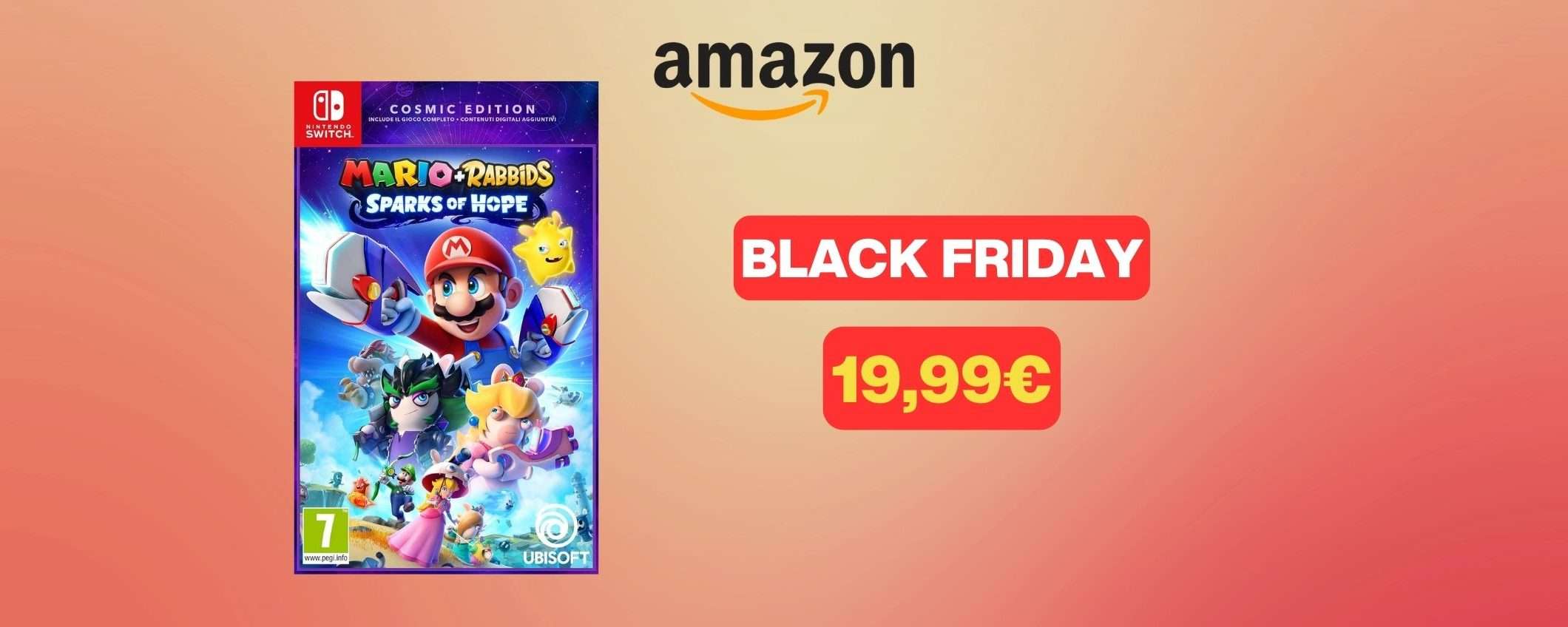Mario + Rabbids Sparks of Hope a 19,99 euro: SUPER BLACK FRIDAY Mario + Rabbids Sparks of Hope a 19,99 euro: SUPER BLACK FRIDAY