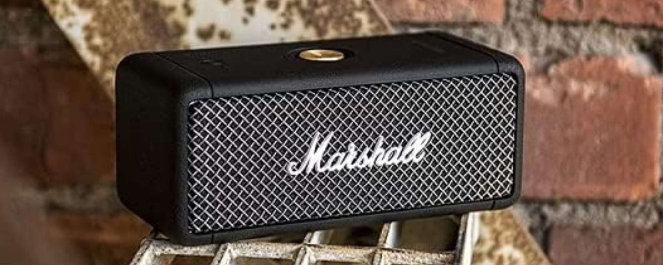 Marshall Emberton a 99€: speaker super LUSSO a prezzo accessibile FINALMENTE Marshall Emberton a 99€: speaker super LUSSO a prezzo accessibile FINALMENTE