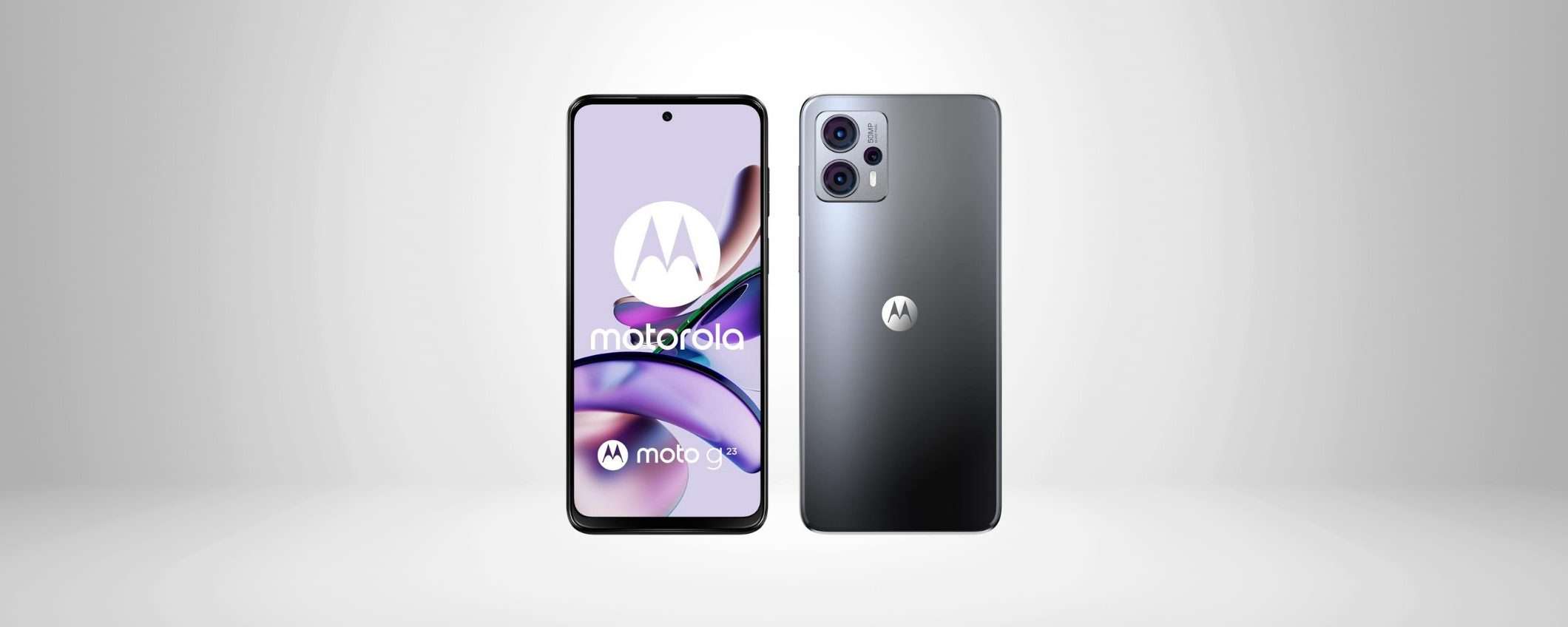 Motorola moto g23 con tripla fotocamera, 5000mAh è in SCONTO (-47%) Motorola moto g23 con tripla fotocamera, 5000mAh è in SCONTO (-47%)