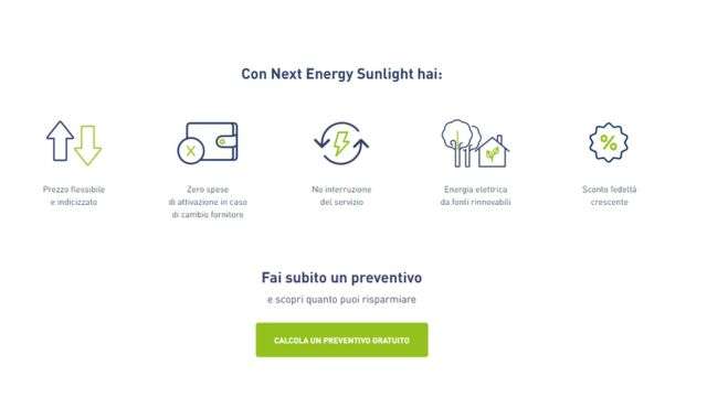 Next Energy Sunlight Sorgenia