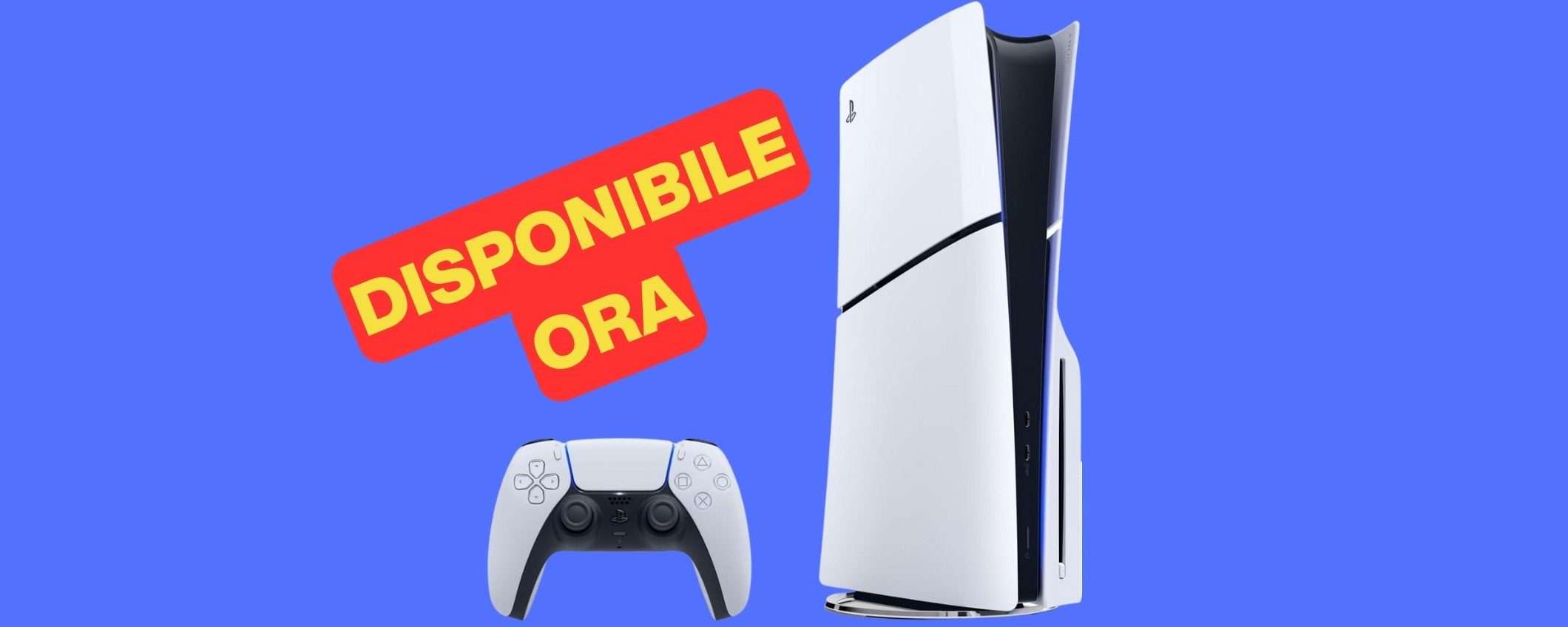 La PS5 Slim è disponibile ADESSO su Amazon Italia (agg.) La PS5 Slim è disponibile ADESSO su Amazon Italia (agg.)