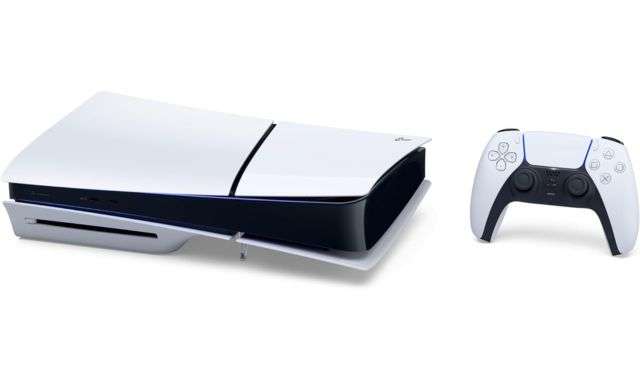 PS5 Slim orizzontale