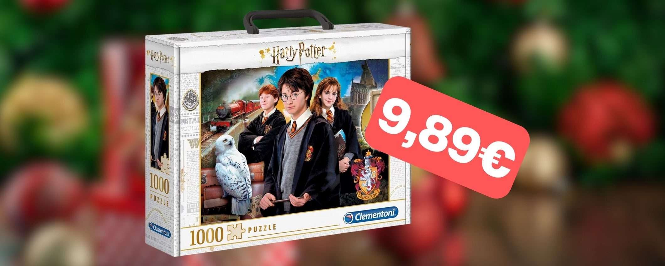 Puzzle Harry Potter 1000 pezzi: il REGALO DI NATALE a meno di 10€ Puzzle Harry Potter 1000 pezzi: il REGALO DI NATALE a meno di 10€