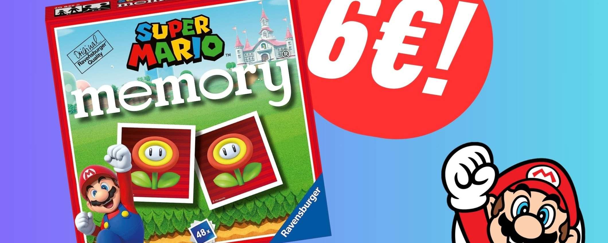 Il gioco da tavolo di Super Mario CROLLA a soli 6€! Il gioco da tavolo di Super Mario CROLLA a soli 6€!