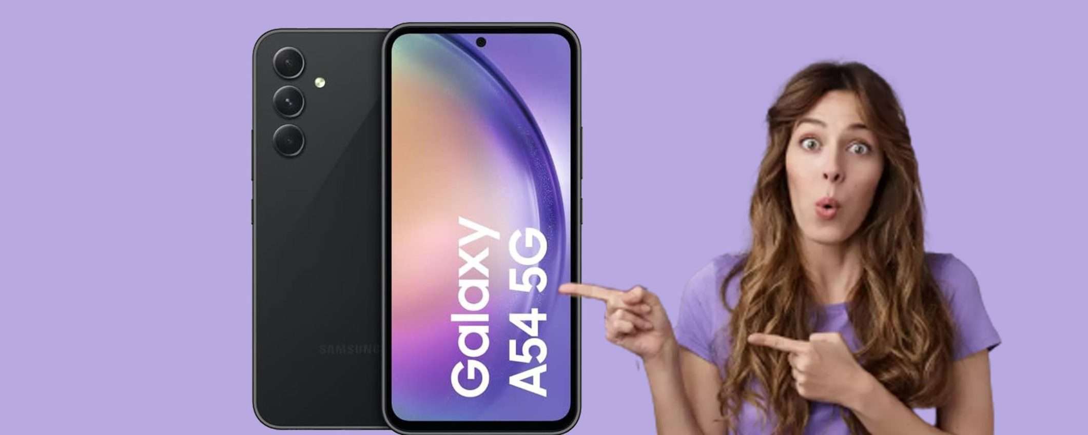 Samsung Galaxy A54 in offerta: prezzo bomba e grandi prestazioni Samsung Galaxy A54 in offerta: prezzo bomba e grandi prestazioni