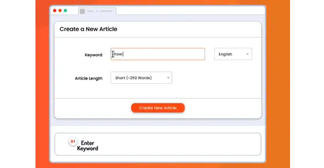Article Forge scrive il tuo articolo con l'AI