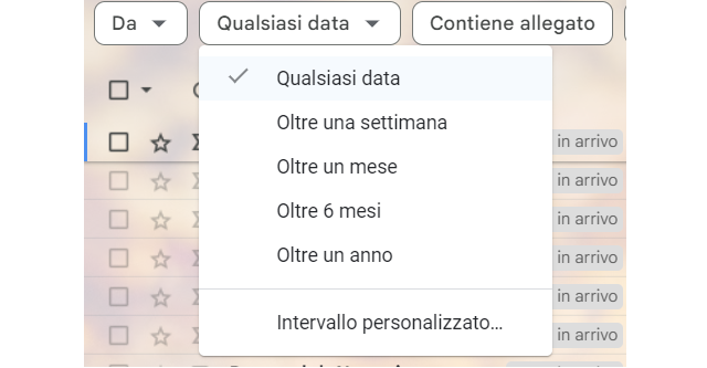 Come eliminare email specifiche in Gmail