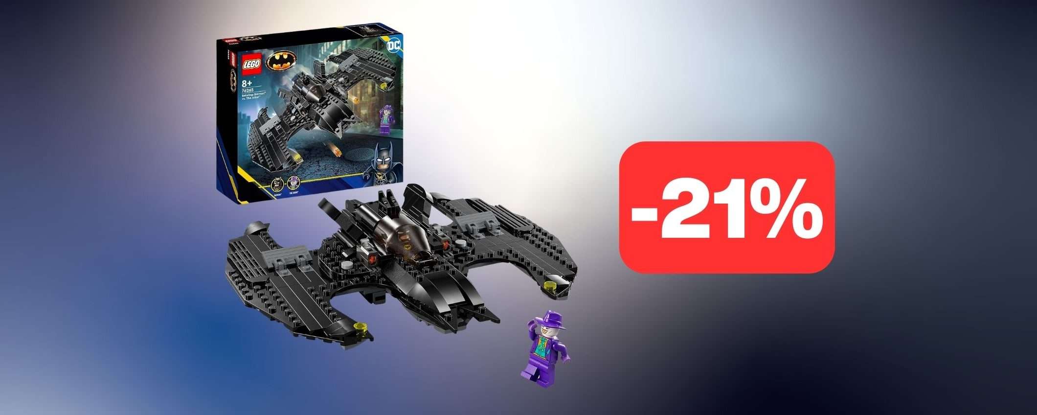 Set LEGO Batwing in SUPER OFFERTA su Amazon (-21%) Set LEGO Batwing in SUPER OFFERTA su Amazon (-21%)